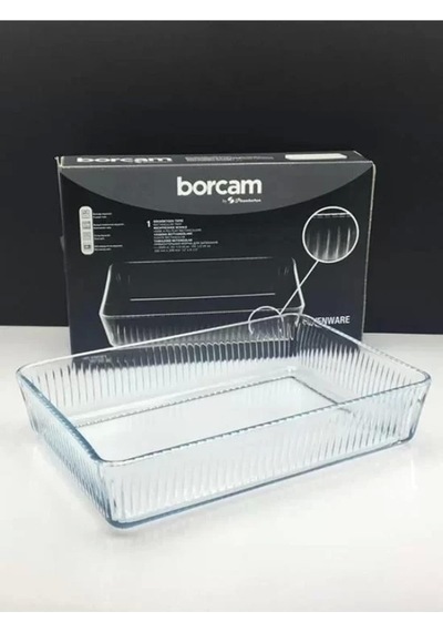 Paşabahçe 59964 Borcam Dikdörtgen Tepsi 7691097861495