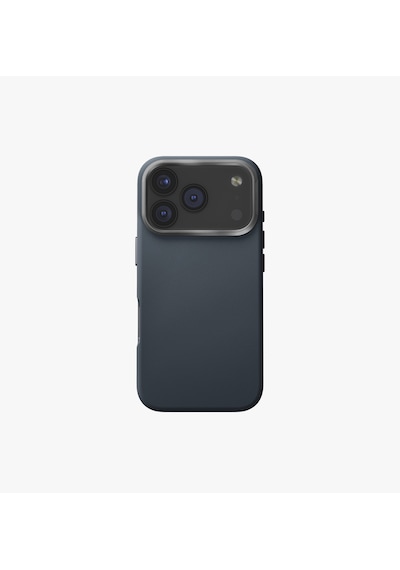 Apple Uyumlu iPhone 17 Pro Kılıf Lyden Vegan Deri Kaplama İnovatif Görünüm Magsafe Premium Kapak Lacivert