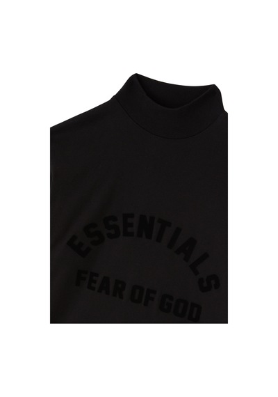 No Fear Çocuklar Için Rahat Logo T-shirt Siyah