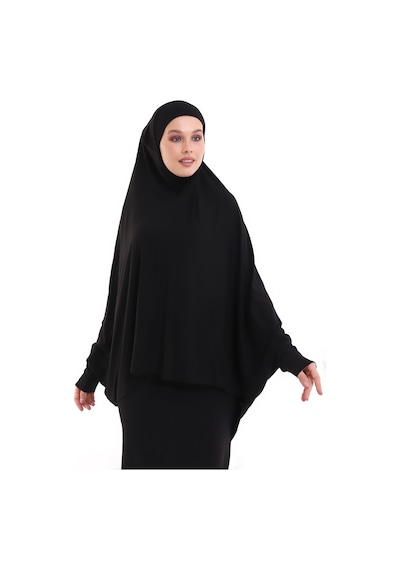 Penye Sufle Kolllu Siyah Renk