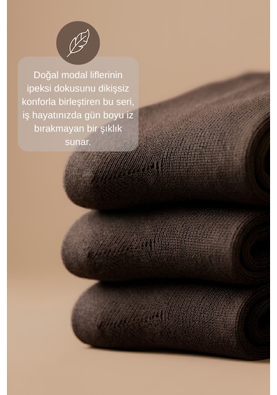 Socketta 3'lü Kahverengi Erkek Business Modal Dikişsiz Takviyeli İnce Yazlık Soket Çorap - Premium Kahverengi Socketta 3'lü Kahverengi Erkek Business Modal Dikişsiz Takviyeli İnce Yazlık Soket Çorap - Premium Kahverengi