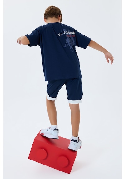 U.s. Polo Assn. Erkek Çocuk Lacivert Bermuda Takım 5274-49765 Lacivert