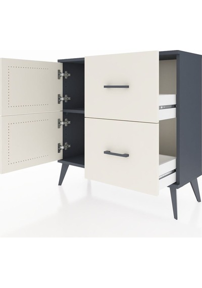 Arges Şifonyer Tek Raflı 2 Çekmeceli 2 Kapaklı 88x30x80 Antrasit-aytaşı Aytaşı Arges Şifonyer Tek Raflı 2 Çekmeceli 2 Kapaklı 88x30x80 Antrasit-aytaşı Aytaşı