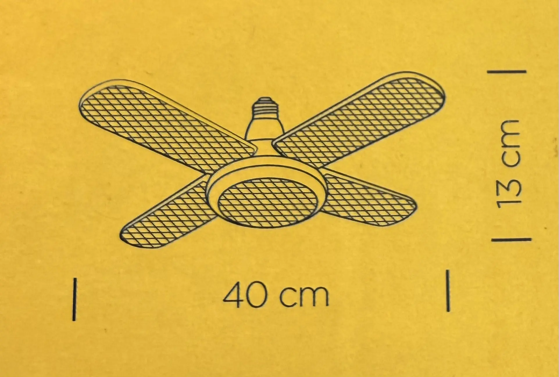 50 Watt Kristal Pervane Led Ampul Yüksek Işık 3600 Lümen Beyaz Işık