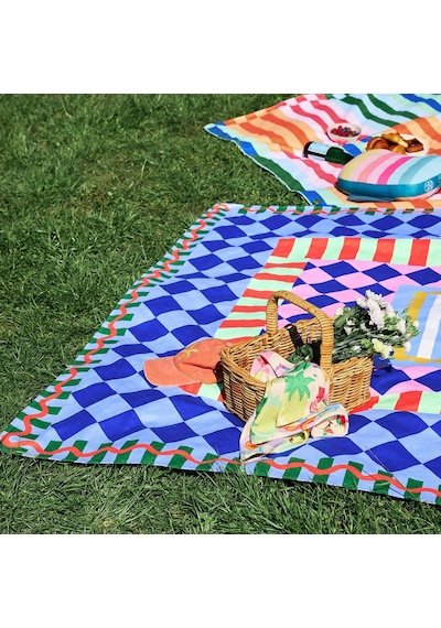 Dock And Bay Piknik Örtüsü Design L Bright Side Up Çok Renkli