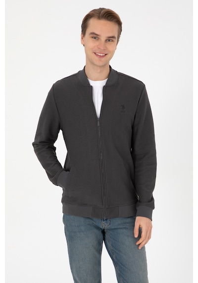 U.s. Polo Assn. Erkek Siyah Hırka Örme 50308895-vr046 Siyah