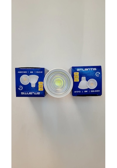 6 Watt Mr16 İğne Bacaklı Led Spot Ampulü Beyaz Işık 10 Lu Paket