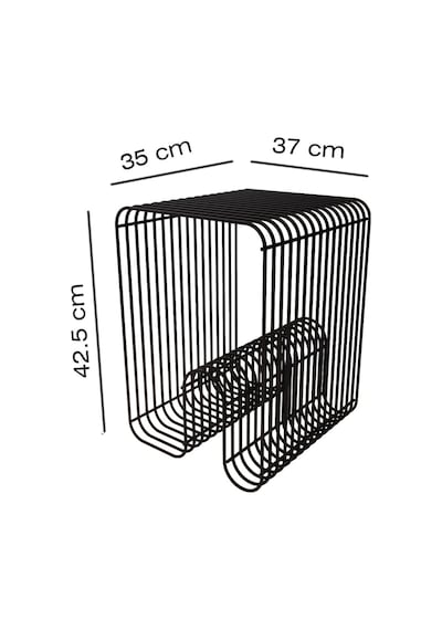 Paris Gümüş Tel Metal Tasarımlı Modern Paslanmaz Yan Sehpa, Dekoratif Metal Sehpa Gümüş