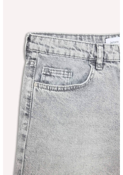 Defacto Jean Bermuda Şort H0663ax26hsnm55 Gri-nm55