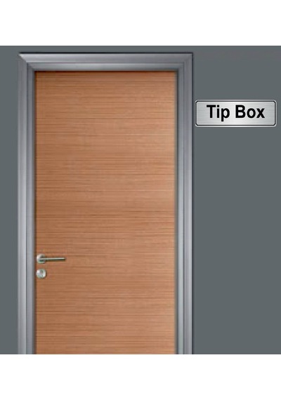 10X20 Cm Tıp Box Yazılı Metal Yönlendirme Levhası