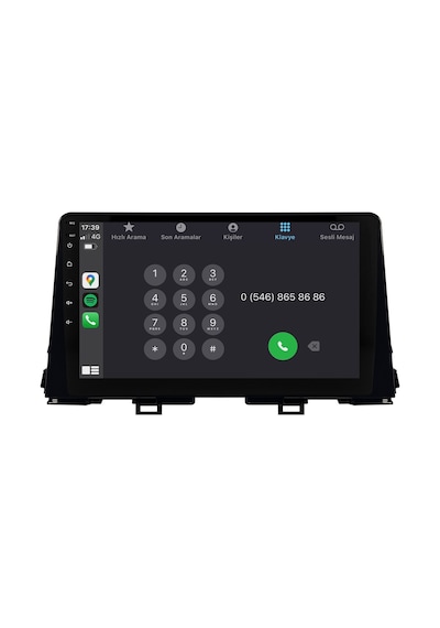 Kia Picanto Android Multimedya Sistemi 2018-2024 Crv-4868xd 9"