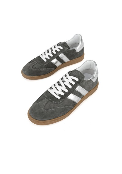 Ziya Kadın Hakiki Deri Sneaker 1611035z64032 Gri 1511035z64032 011 36