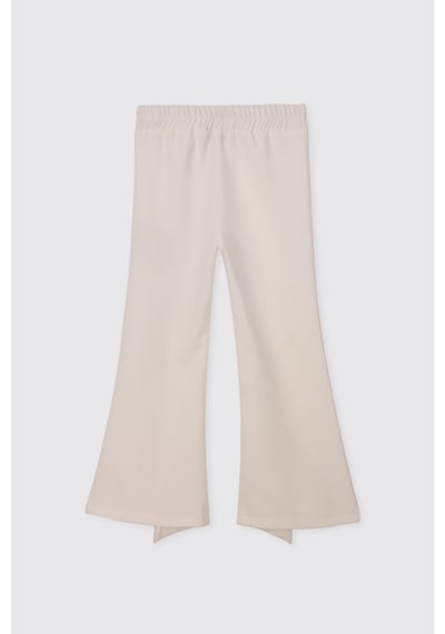 Panço Kız Çocuk Ekru Pantolon 2611gk04046 Krem