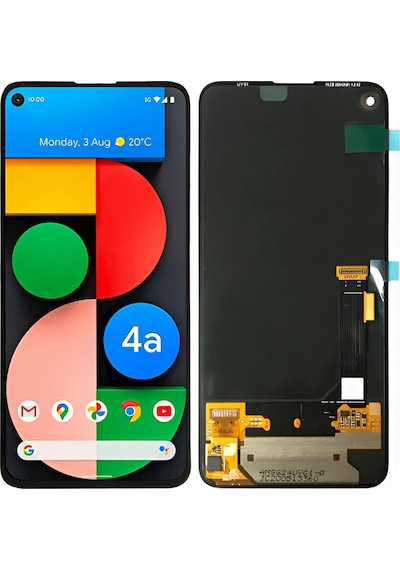 Google Pixel 4a 5g G025e G025h G6qu3 G025l G025ı Uyumlu Hk Lcd Ekran Dokunmatik