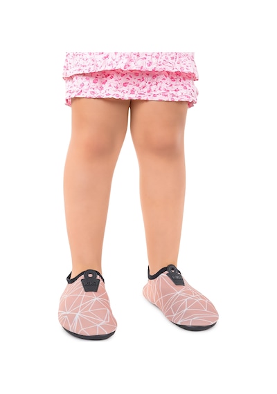 Kiko Kids Prizma Havuz Plaj Kız Çocuk Deniz Ayakkabısı 7515 Camel - Beyaz Camel - Beyaz