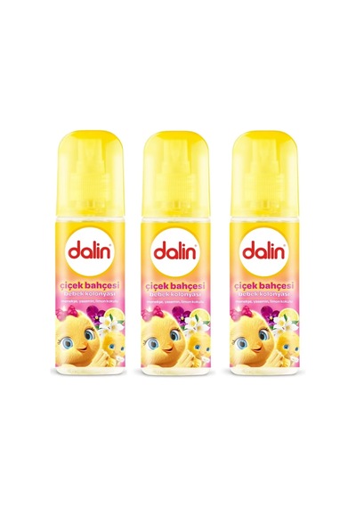 Dalin Çiçek Bahçesi Bebek Kolonyası 150 Ml 3 Adet