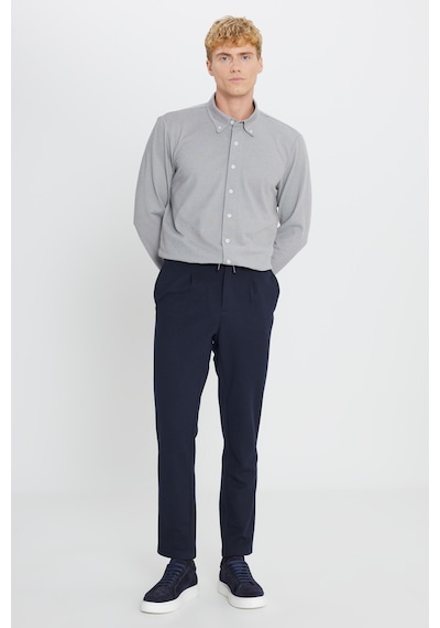 AC&Co / Altınyıldız Classics Erkek Lacı 360 Her Yöne Esneyen Slim Fit Dar Kesim Beli Bağlamalı Armürlü Casual Pantolon Lacı AC&Co / Altınyıldız Classics Erkek Lacı 360 Her Yöne Esneyen Slim Fit Dar Kesim Beli Bağlamalı Armürlü Casual Pantolon Lacı