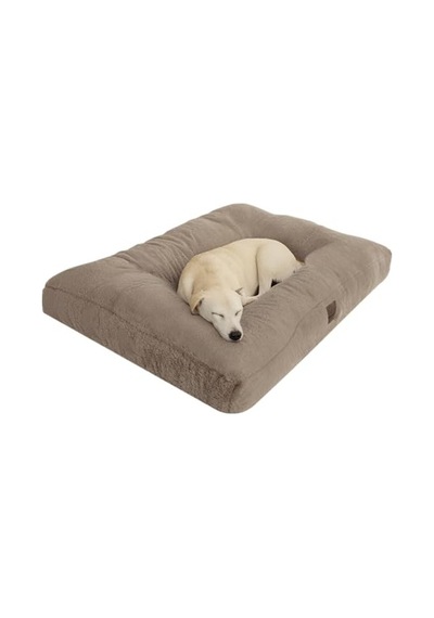 Ultra Yumuşak Peluş Kedi Ve Köpek Yatağı, Vizon Renk, Large