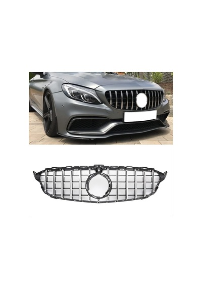 Mercedes W205 Uyumlu C Serisi 2015-2018 Panjur Gtr Krom