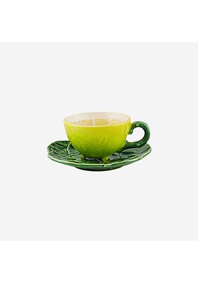 Sarı Seramik Çay Fincanı 165 Ml