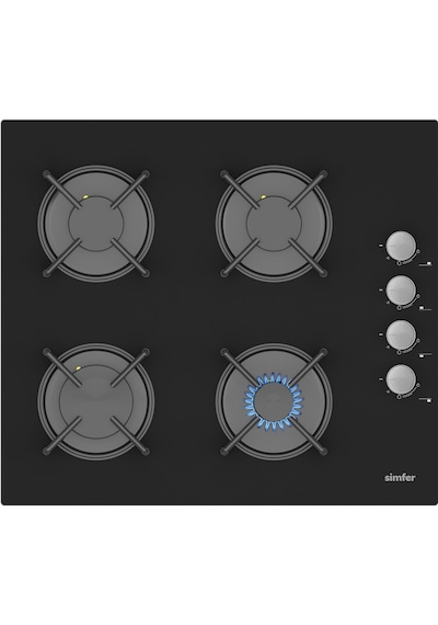 Simfer 9 Fonksiyon QS Dijital Siyah 2'li Ankastre Set (8208 Fırın + 3500 Ocak)