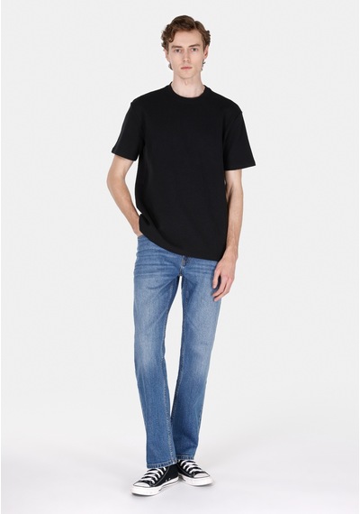 Colin's Colins Comfort Fit Yuvarlak Yaka Düz Erkek Siyah Kısa Kol Tişört Cl1072066 Cl1072066 Q1.v1 Blk Siyah