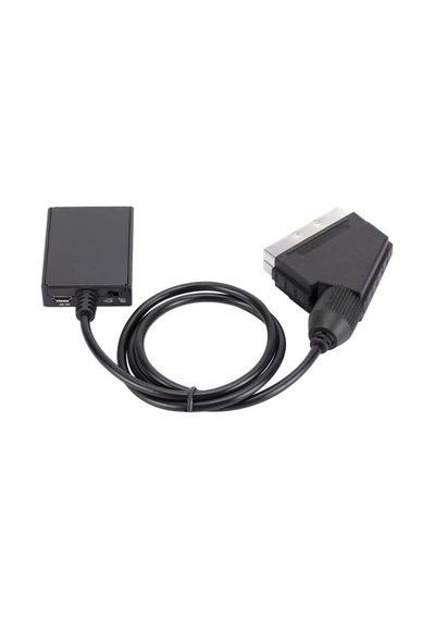 Hdmi To Scart 1080p Hd Av Video Çevirici Dönüştürücü Adaptör