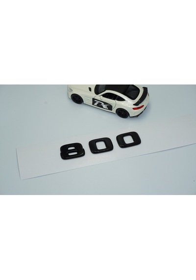 Dk Benz 800 Brabus Bagaj Siyah Abs 3m 3d Yazı Logo