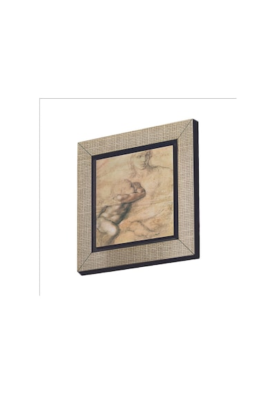 Eskiz Çizim Leonardo Da Vinci Baskılı Mdf Magnet 7x7 91