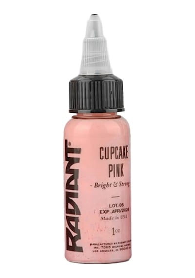 Cupcake Pink Radiant Dövme Boyası 30ml Pastel Pembe Profesyonel Tattoo Ink