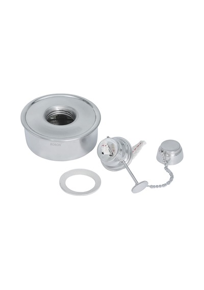 Borox Çelik Spirit Burner Alkol Lambası 150 ML
