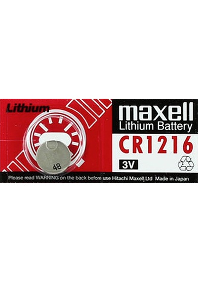 Maxell CR1216 Lityum Düğme Pil 2'li