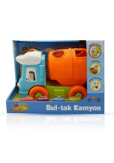 Aya-40197 Sesli-ışıklı Sevimli Bultak Kamyon Çok Renkli