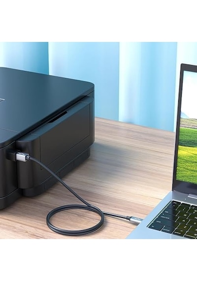 Type-c To Usb-b Yazıcı Kablosu 1.5 Metre