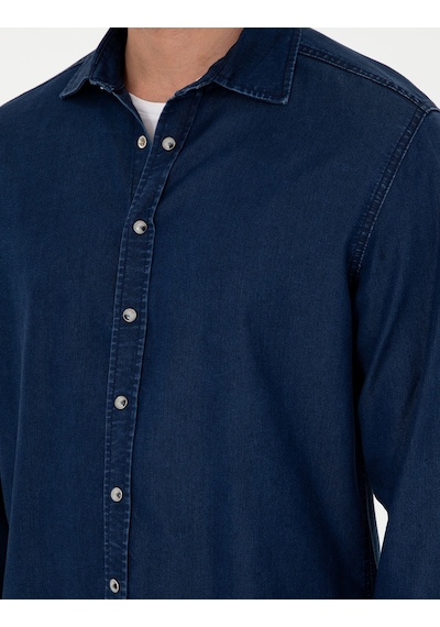 Pierre Cardin Erkek Lacivert Gömlek Jean 50292560-vr033 Lacivert Pierre Cardin Erkek Lacivert Gömlek Jean 50292560-vr033 Lacivert