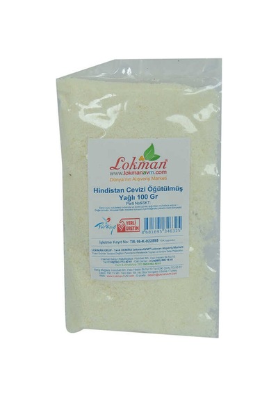 Hindistan Cevizi Öğütülmüş Yağlı 100 Gr Paket