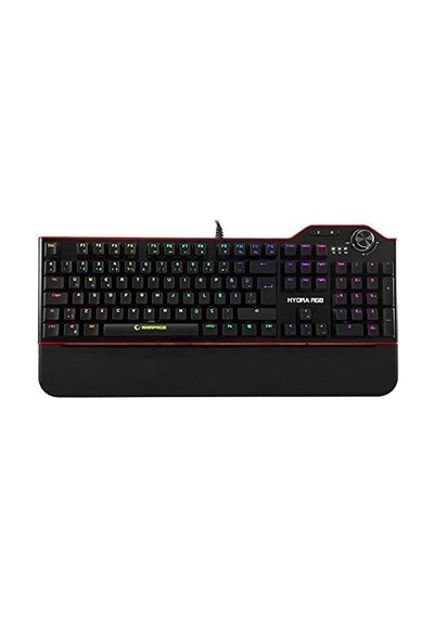 Hydra R6 Full Color Rgb Led Gaming Pro Red Switch Q Aluminyum Kaplama Multimedia Mekanik Kla