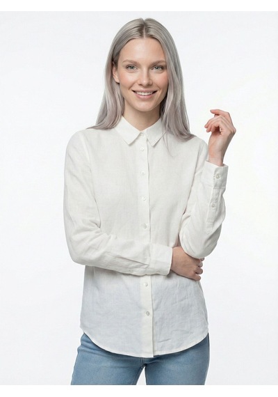 LOFT Regular Fit Kadın Gömlek U.kol Lf2042972 Q1.v1 Beyaz