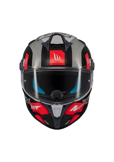 Kask Mt Helmets Targo S B5 Kırmızı Sergio Garcia Motosiklet Kaskı Kırmızı