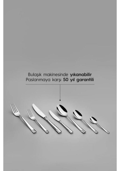 Nehir Didim Sade 89 Parça Taslama Kutulu Set Inox