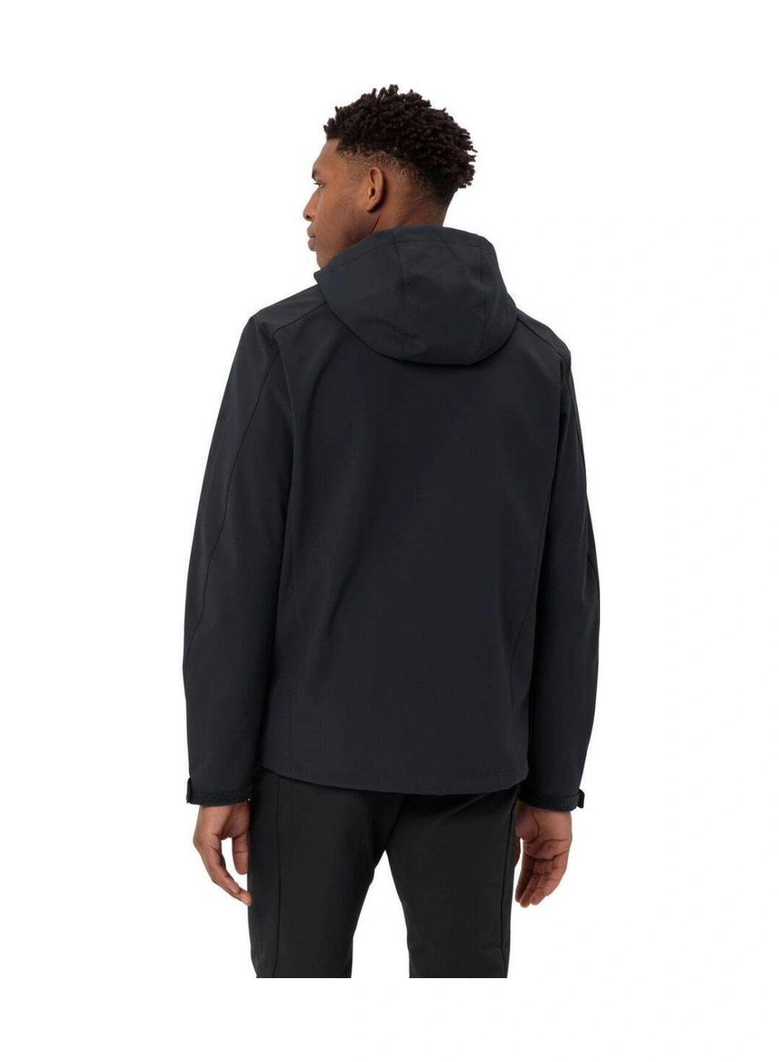 Standart Vaude Cyclone Kapüşonlu Softshell Erkek Ceket 46387 Black