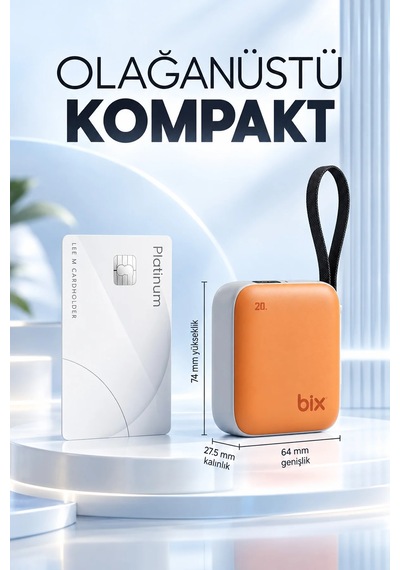 Exenar - Açık Yeşil - Mini Powerbank 10000 Mah Cep Boy Taşınabiler Hızlı Şarj Pd 20w Dijital Göstergeli Type-c Kablolu Exenar - Açık Yeşil - Mini Powerbank 10000 Mah Cep Boy Taşınabiler Hızlı Şarj Pd 20w Dijital Göstergeli Type-c Kablolu
