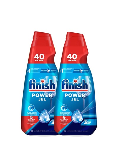 Hepsi Bir Arada Konsantre Jel 2x1000 Ml Bulaşık Makinesi Deterjanı