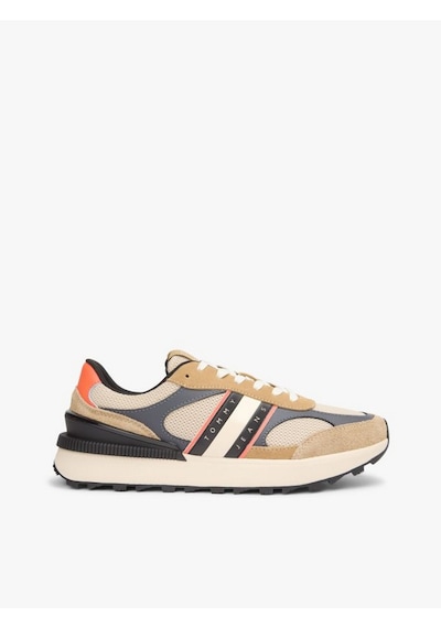 Tommy Hilfiger Em0em01537 Tjm Technical Runner Ess Erkek Günlük Ayakkabı Bej