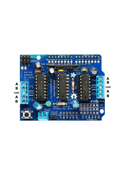 Arduino L293D Motor Sürücü Kartı / Motor Driver Shield