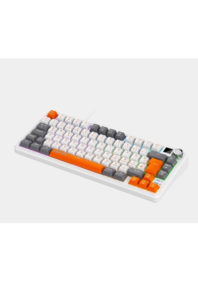 Bronzturq Mk1173 Rainbow Red Switch Üç Modlu Usb+2.4g +bt Kablolu Mekanik Klavye