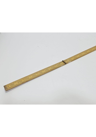 Boxwood Antika Katlanabilir Ahşap Metre 35 İnç 001 0.004 M - 0.012 M