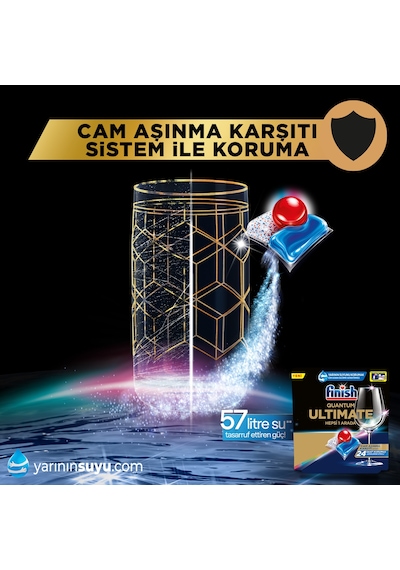 Finish Quantum Ultimate Bulaşık Makinesi Deterjanı 20 Tablet Finish Quantum Ultimate Bulaşık Makinesi Deterjanı 20 Tablet