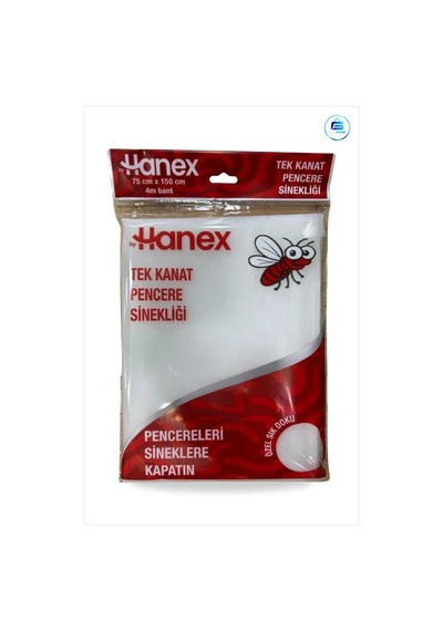 Tek Kanat Pencere Sinekliği 75 Cm X 150 Sinek Perdesi 4 M Bant Ba