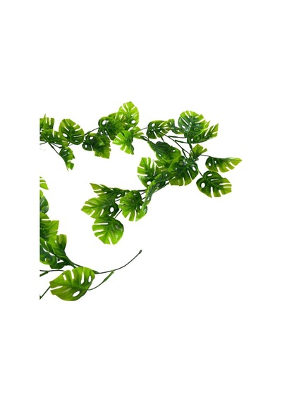 Yapay Sarmaşık Dolanabilen Monstera 180Cm Dekoratif Plastik Yapay